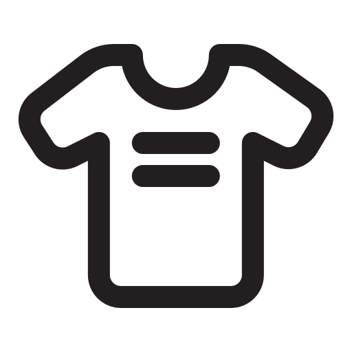 t-shirt Generic Basic Outline Icône