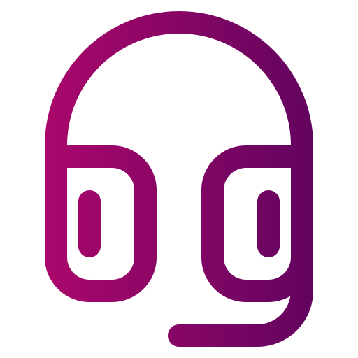 headset Generic Gradient icon