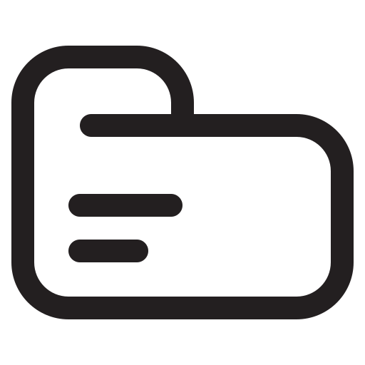 フォルダ Generic Basic Outline icon