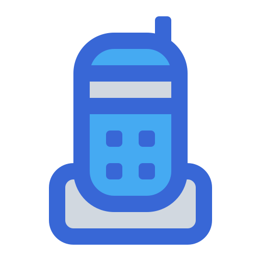 휴대폰 Generic Blue icon