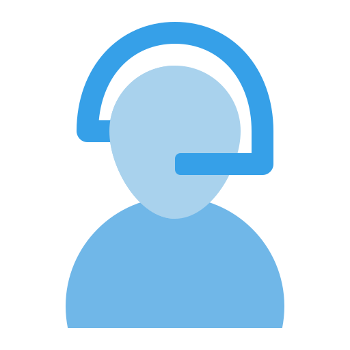 callcenter Generic Blue icoon
