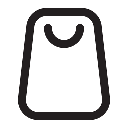 bolsa de la compra Generic Basic Outline icono