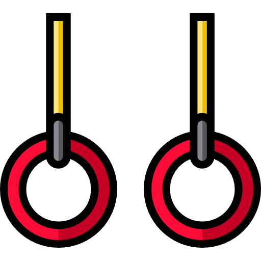 Rings Detailed Straight Lineal color icon