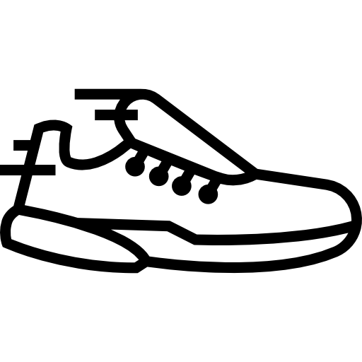 Кроссовки Detailed Straight Lineal иконка