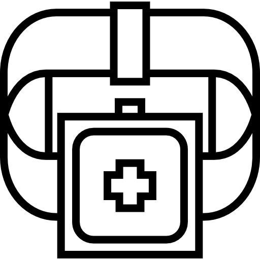 pulsometr Detailed Straight Lineal ikona