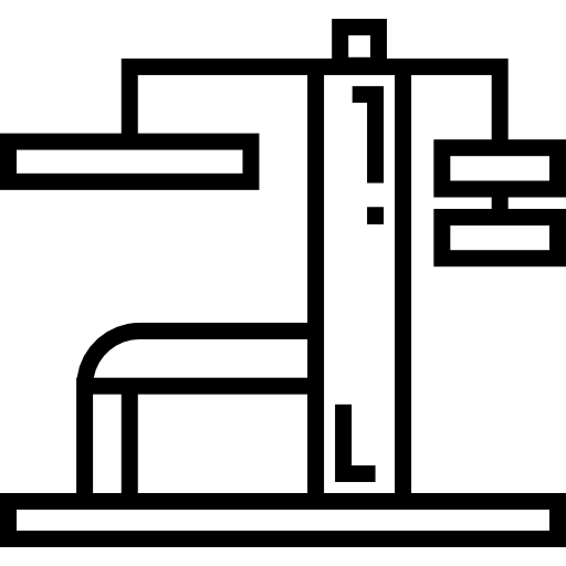 체육관 역 Detailed Straight Lineal icon