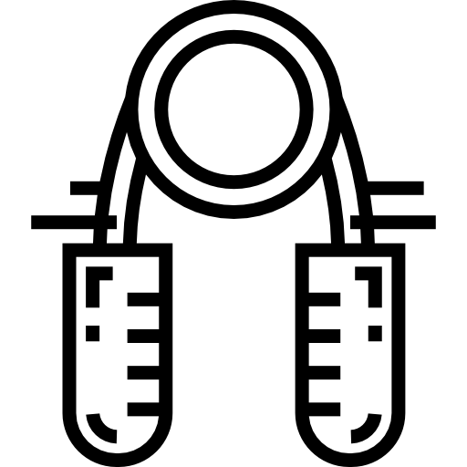 ハンドグリップ Detailed Straight Lineal icon