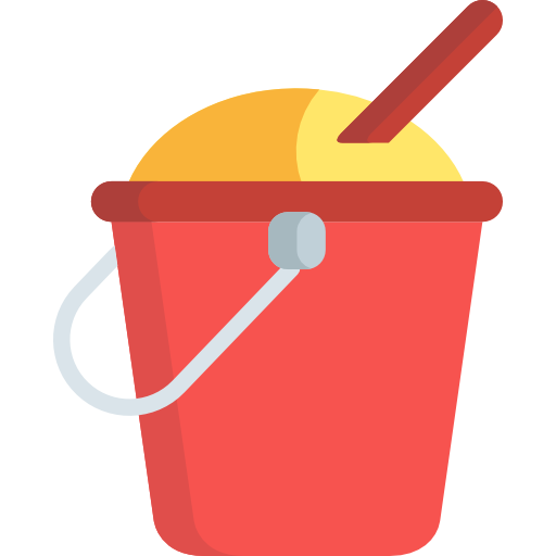 Bucket Special Flat icon