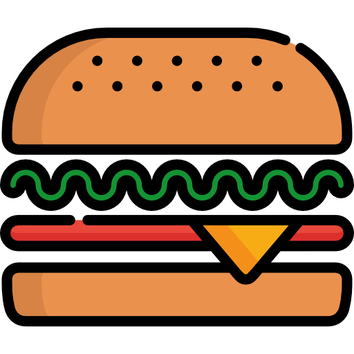 burger Special Lineal color icon