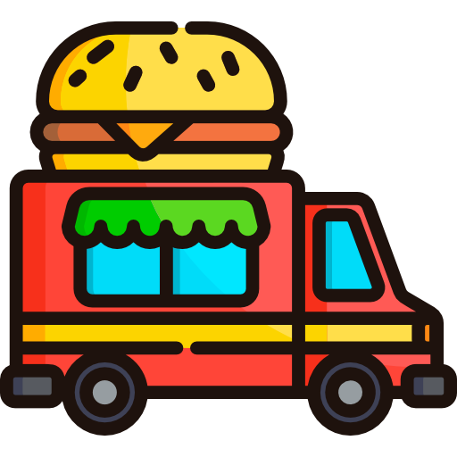 caminhão de comida Special Lineal color Ícone