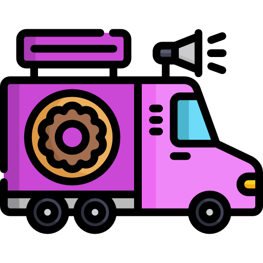 Food truck Special Lineal color icon