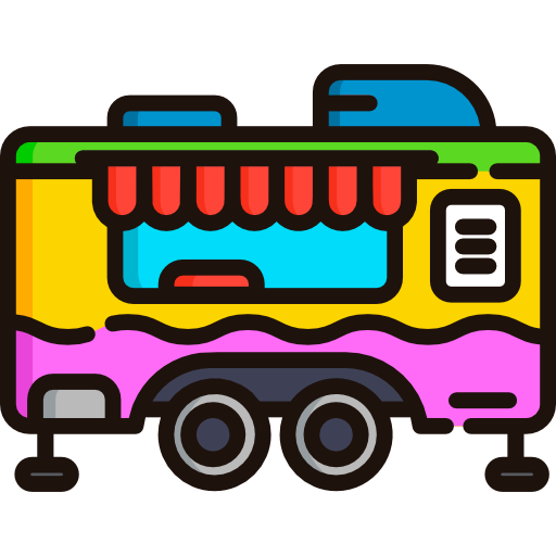 Food truck Special Lineal color icon