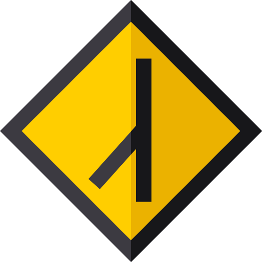 zusammenführen Basic Straight Flat icon