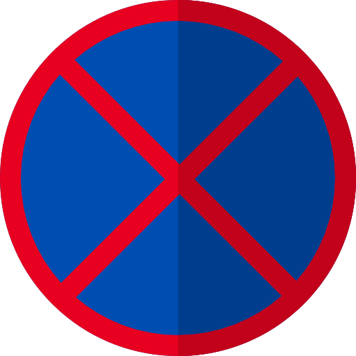 Prohibition Basic Straight Flat icon