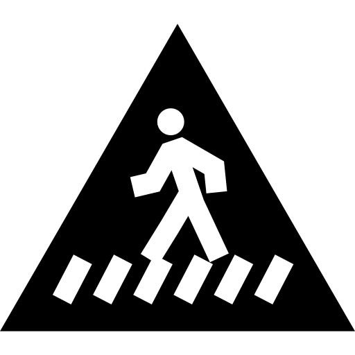 zebrastreifen Basic Straight Filled icon