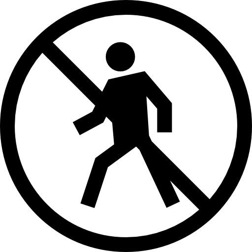 pedone Basic Straight Lineal icona