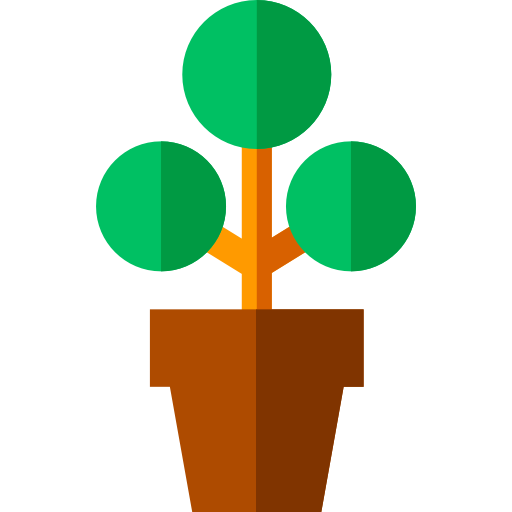 pianta Basic Straight Flat icona