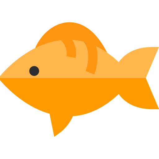 Fish Basic Straight Flat icon