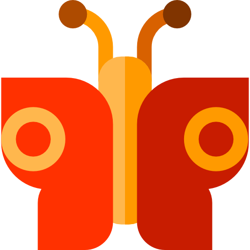 motyl Basic Straight Flat ikona