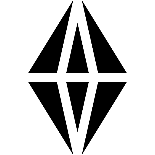 Gemstone Basic Straight Filled icon