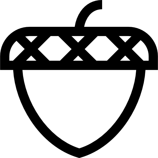 도토리 Basic Straight Lineal icon