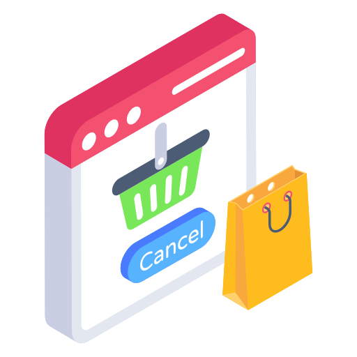 Remove from cart Generic Isometric icon