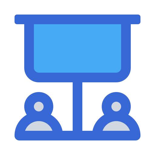 Presentation Generic Blue icon