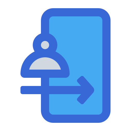 anmeldung Generic Blue icon