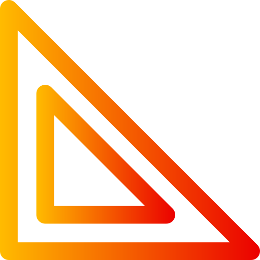 trójkąt Generic Gradient ikona