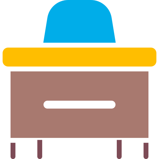 Desk Generic Flat icon