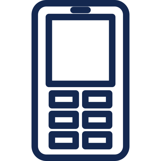 mobiele telefoon Generic Detailed Outline icoon