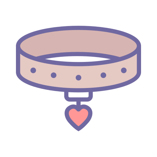 Pet collar Generic Outline Color icon