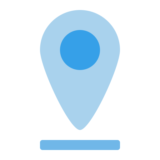 Пин-код местоположения Generic Blue иконка