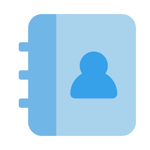 agenda Generic Blue icon