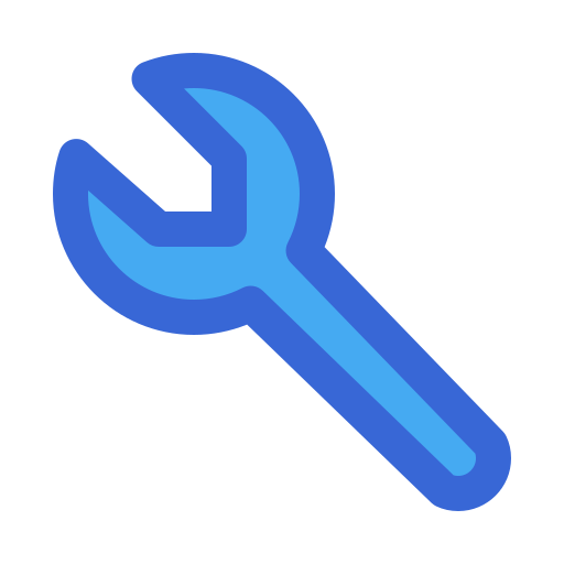 렌치 Generic Blue icon