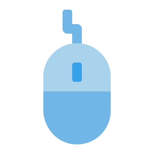 마우스 리모콘 Generic Blue icon