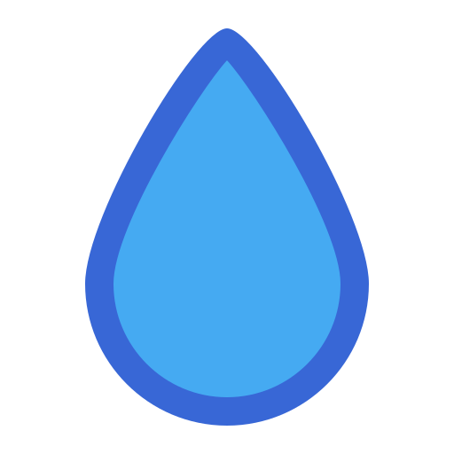 l'eau Generic Blue Icône