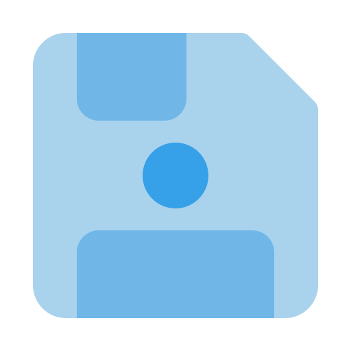 保存 Generic Blue icon