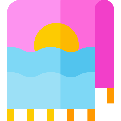 Towel Basic Straight Flat icon