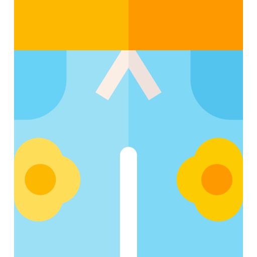 Swimsuit Basic Straight Flat icon