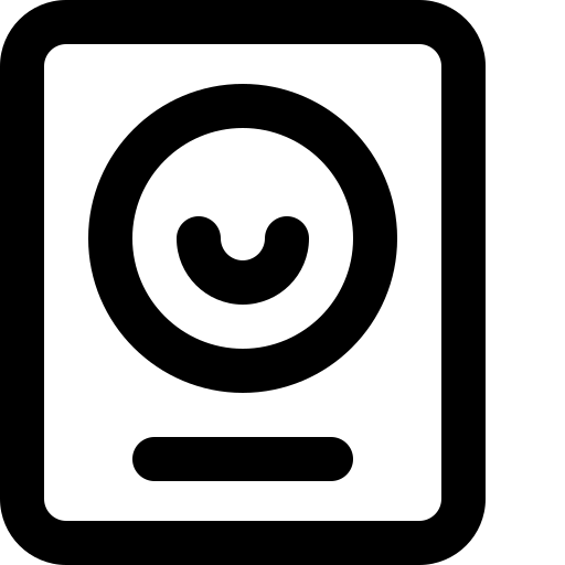 kartka urodzinowa Super Basic Orbit Outline ikona