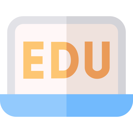 edu Basic Straight Flat icono
