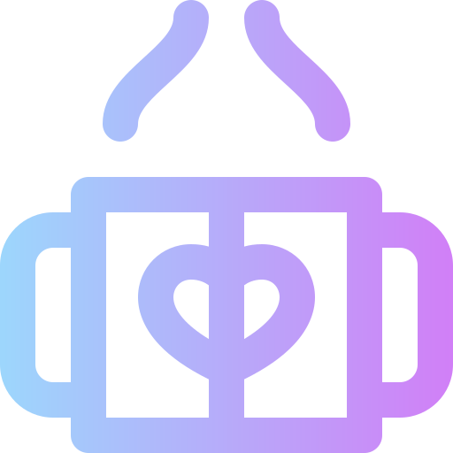 Cups Super Basic Rounded Gradient icon