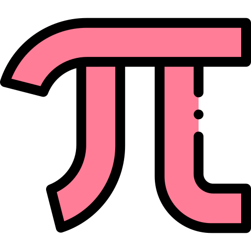 pi Detailed Rounded Lineal color icono
