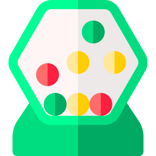 lotería Basic Rounded Flat icono