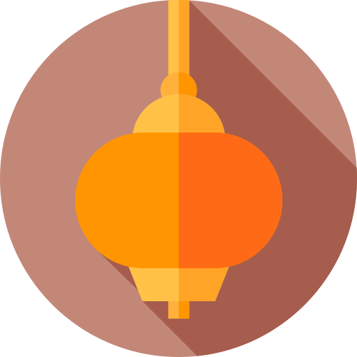 lampada Flat Circular Flat icona