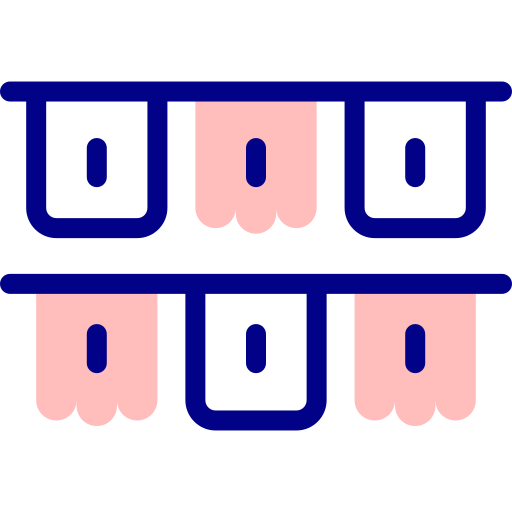 guirnalda Detailed Mixed Lineal color icono