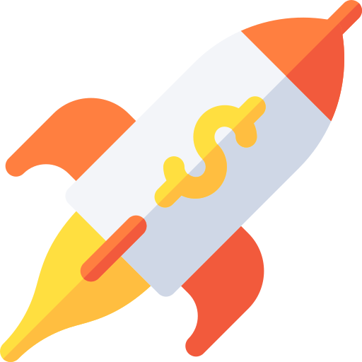 Startup Basic Rounded Flat icon