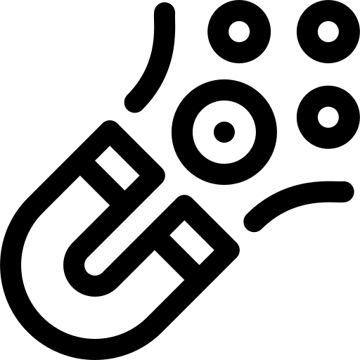 aimant Basic Rounded Lineal Icône