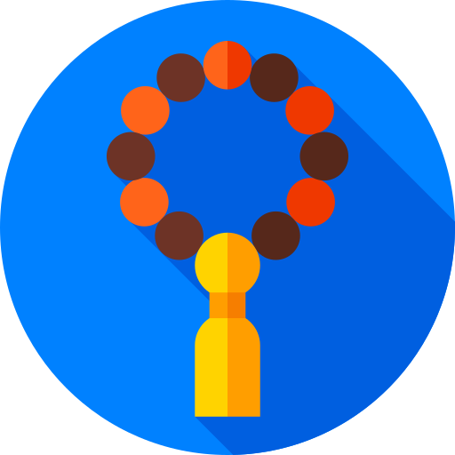 hindu- Flat Circular Flat icon